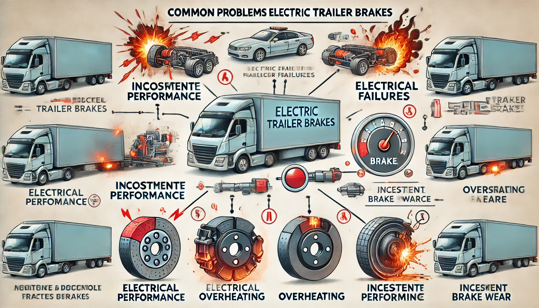 What Are Common Problems With Electric Trailer Brakes?